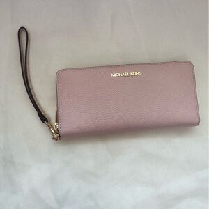 Michael Kors Pink Wristlet Wallet